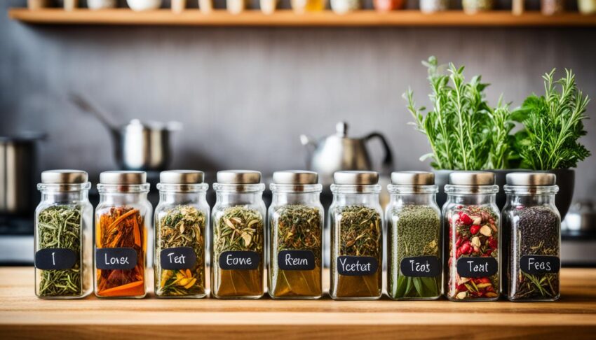 DIY tea blends