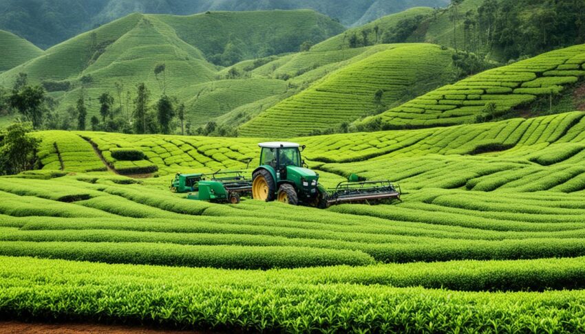 Mechanization of Tea Cultivation