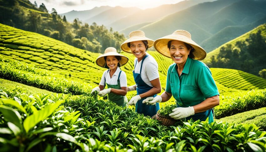 Tea Cultivation as a Family Tradition