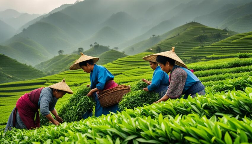 Tea's Journey from China to the World