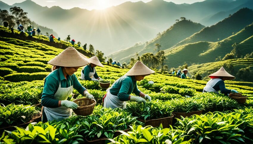 The Art of Hand-Picked Tea