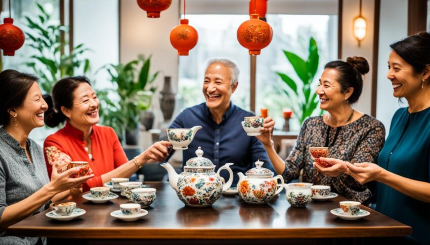 The Cultural Exchange through Tea: East Meets West