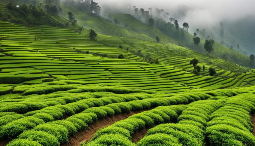 The First Tea Plantations in Darjeeling
