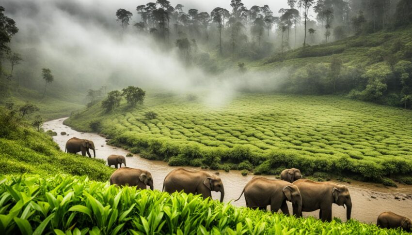 The Impact of Tea Cultivation on Wildlife