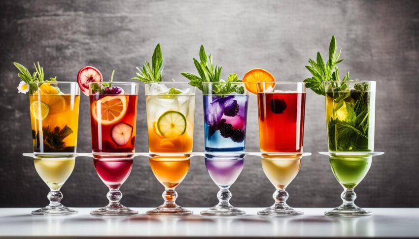 tea cocktails