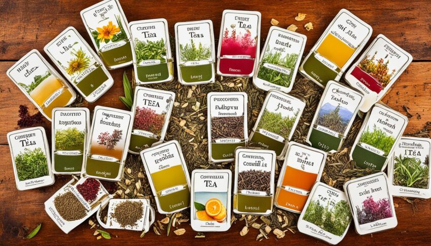 tea flavors image