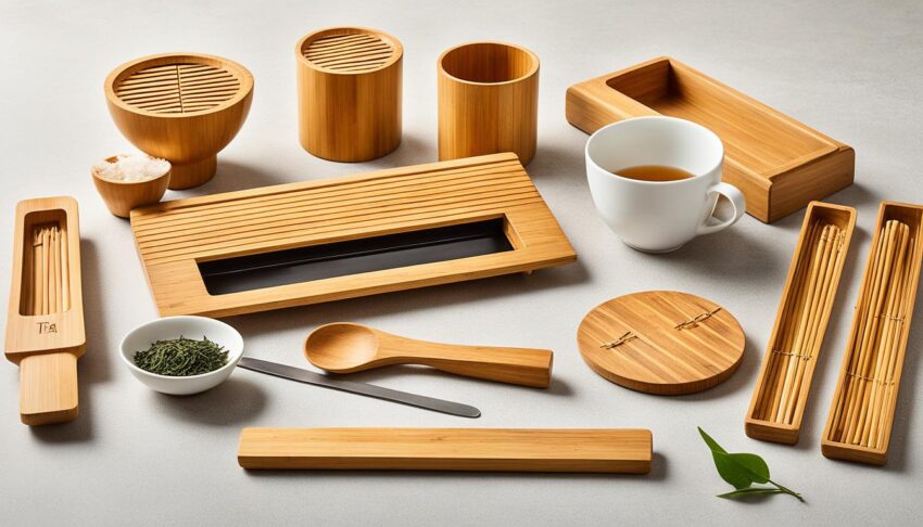 Bamboo Tea Accessories: Beauty and Function