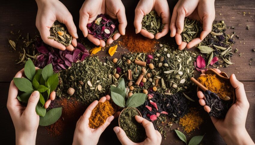 DIY Tea Blends with Loose Leaves