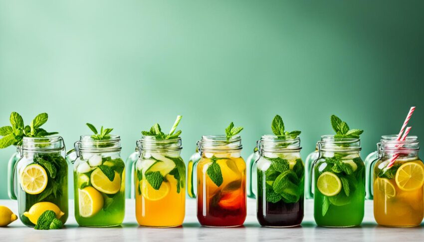 Homemade Iced Tea Concentrates for Quick Refreshment