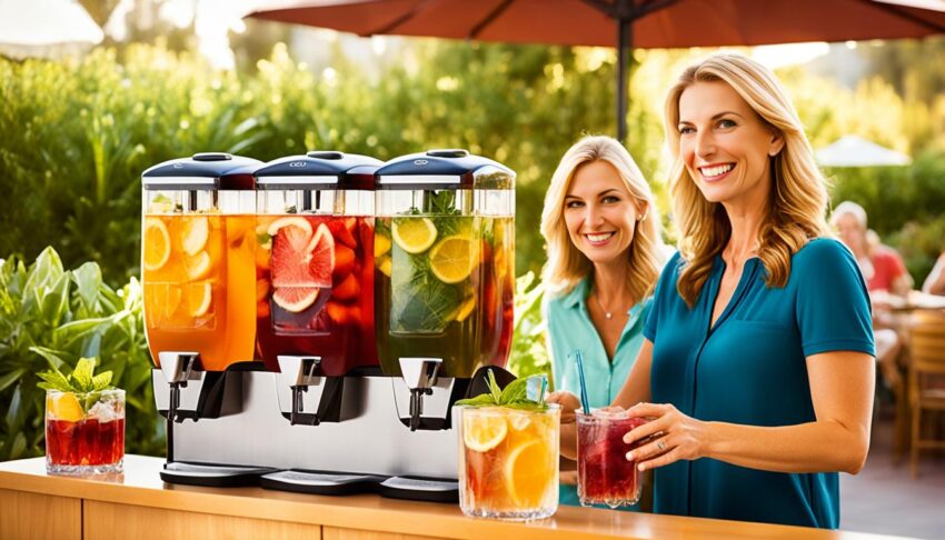 Iced Tea Dispensers for Home and Parties