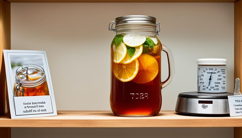 Iced Tea Storage and Shelf Life