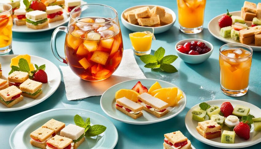 Iced Tea in Culinary Creations