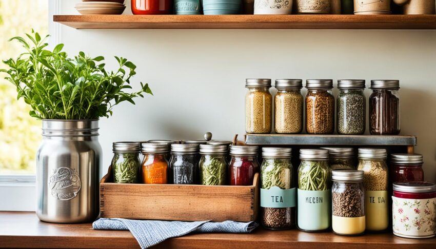 Repurposing Everyday Items for Tea Storage