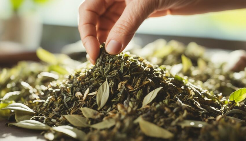 The Tactile Joy of Handling Loose Tea Leaves